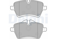 Brake Pad Set, disc brake LP1985 Delphi