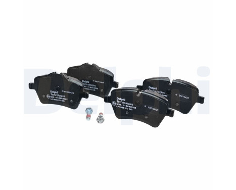 Brake Pad Set, disc brake LP1985 Delphi, Image 2