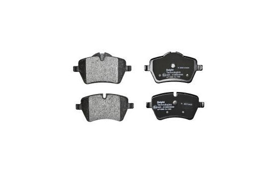Brake Pad Set, disc brake LP1985 Delphi, Image 2