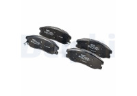 Brake Pad Set, disc brake LP1987 Delphi