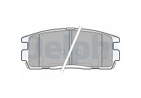 Brake Pad Set, disc brake LP1988 Delphi