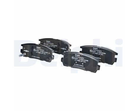 Brake Pad Set, disc brake LP1988 Delphi, Image 2