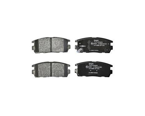 Brake Pad Set, disc brake LP1988 Delphi, Image 2