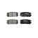 Brake Pad Set, disc brake LP1988 Delphi, Thumbnail 2