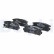 Brake Pad Set, disc brake LP1988 Delphi