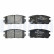 Brake Pad Set, disc brake LP1988 Delphi, Thumbnail 2