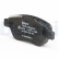 Brake Pad Set, disc brake LP1989 Delphi, Thumbnail 2