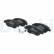 Brake Pad Set, disc brake LP1990 Delphi