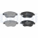 Brake Pad Set, disc brake LP1990 Delphi, Thumbnail 2