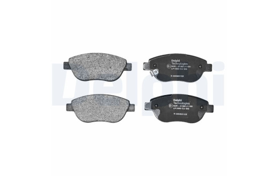 Brake Pad Set, disc brake LP1990 Delphi, Image 2