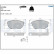 Brake Pad Set, disc brake LP1990 Delphi, Thumbnail 3