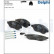 Brake Pad Set, disc brake LP1992 Delphi, Thumbnail 2