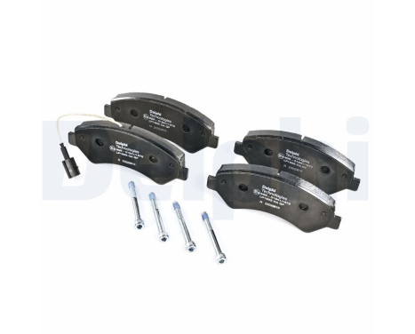 Brake Pad Set, disc brake LP1993 Delphi