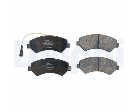 Brake Pad Set, disc brake LP1993 Delphi, Image 2