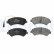 Brake Pad Set, disc brake LP1993 Delphi, Thumbnail 2