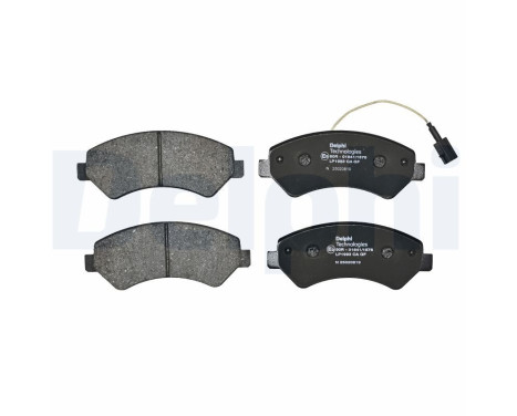 Brake Pad Set, disc brake LP1993 Delphi, Image 3