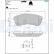 Brake Pad Set, disc brake LP1994 Delphi, Thumbnail 5