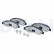Brake pad set, disc brake LP1994LC Delphi, Thumbnail 3