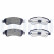 Brake pad set, disc brake LP1994LC Delphi, Thumbnail 4