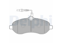 Brake Pad Set, disc brake LP1995 Delphi