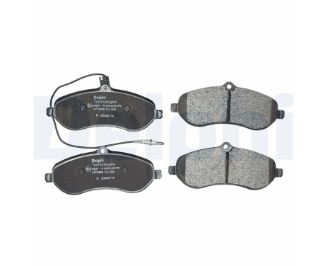 Brake Pad Set, disc brake LP1995 Delphi, Image 2