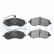 Brake Pad Set, disc brake LP1995 Delphi, Thumbnail 2