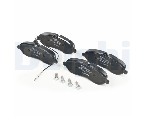 Brake Pad Set, disc brake LP1995 Delphi, Image 3