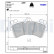 Brake Pad Set, disc brake LP1997 Delphi