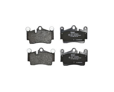 Brake Pad Set, disc brake LP1998 Delphi, Image 2