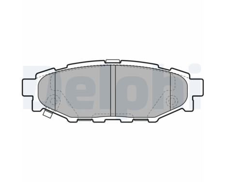 Brake Pad Set, disc brake LP1999 Delphi