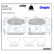 Brake Pad Set, disc brake LP1999 Delphi