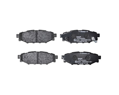 Brake Pad Set, disc brake LP1999 Delphi, Image 3