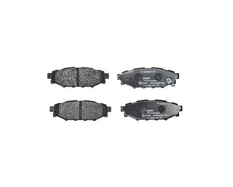 Brake Pad Set, disc brake LP1999 Delphi, Image 2