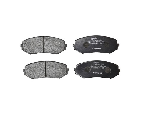 Brake Pad Set, disc brake LP2001 Delphi, Image 3