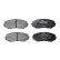 Brake Pad Set, disc brake LP2001 Delphi, Thumbnail 3
