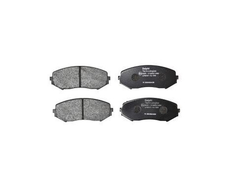 Brake Pad Set, disc brake LP2001 Delphi, Image 2
