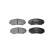 Brake Pad Set, disc brake LP2001 Delphi, Thumbnail 2