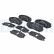 Brake Pad Set, disc brake LP2001 Delphi