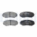 Brake Pad Set, disc brake LP2001 Delphi, Thumbnail 2