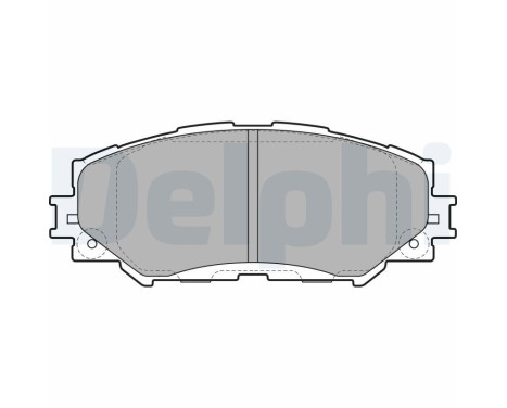 Brake Pad Set, disc brake LP2002 Delphi