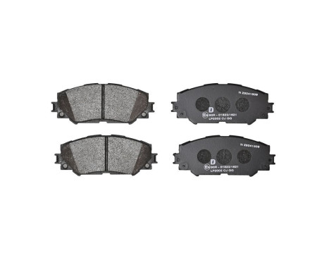Brake Pad Set, disc brake LP2002 Delphi, Image 3