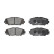 Brake Pad Set, disc brake LP2002 Delphi, Thumbnail 3