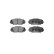 Brake Pad Set, disc brake LP2002 Delphi, Thumbnail 2