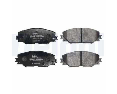 Brake Pad Set, disc brake LP2003 Delphi, Image 2