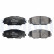 Brake Pad Set, disc brake LP2003 Delphi, Thumbnail 2