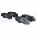 Brake Pad Set, disc brake LP2003 Delphi, Thumbnail 2