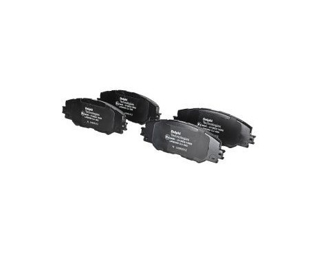 Brake Pad Set, disc brake LP2003 Delphi