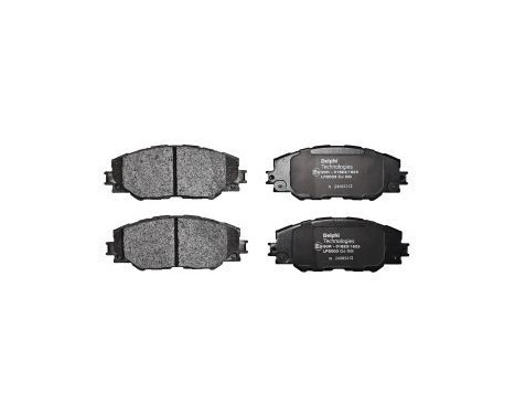 Brake Pad Set, disc brake LP2003 Delphi, Image 2
