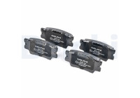 Brake Pad Set, disc brake LP2004 Delphi