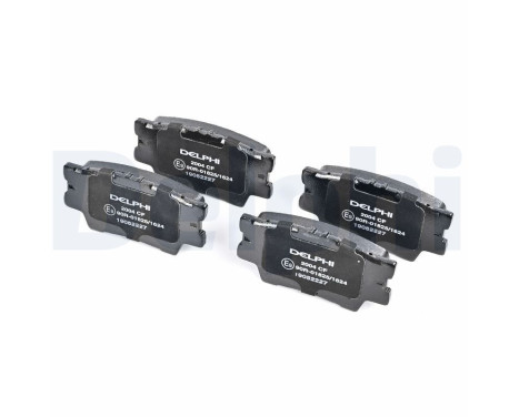 Brake Pad Set, disc brake LP2004 Delphi